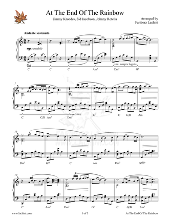 At the End of the Rainbow Sheet Music