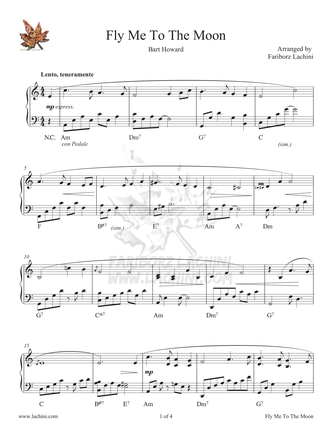Fly Me to the Moon Sheet Music