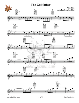 The Godfather Sheet Music